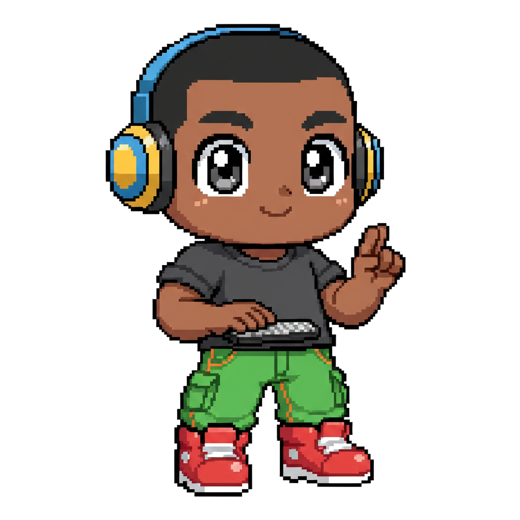 Pixel art avatar for Late Night Builder